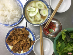 Bún chả 2 người