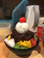 bingsu hoa quả