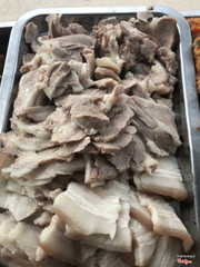 Thịt luộc mắm tôm cà pháo