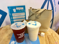 Lục trà phúc bồn tử- Lục trà nhài sữa