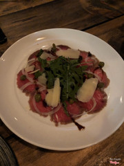 Beef carpaccio