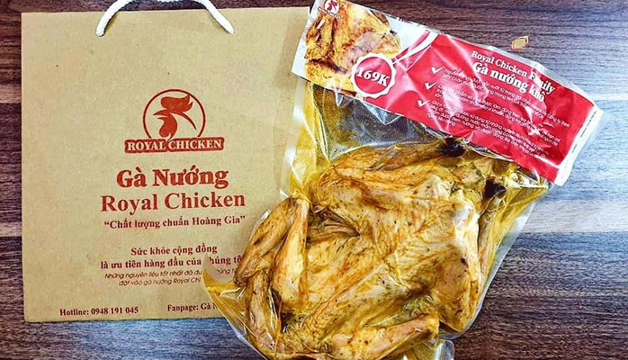 Gà Nướng Royal Chicken - Tản Đà