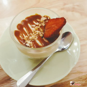 Panna cotta sốt caramel ko ngọt mịn mượt