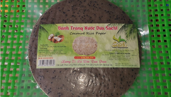 Sachi - Bánh Tráng Nước Dừa