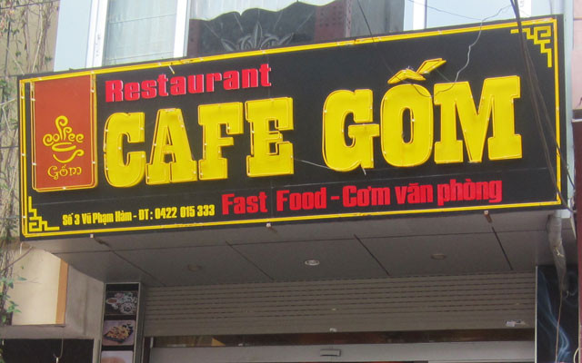 Gốm Cafe