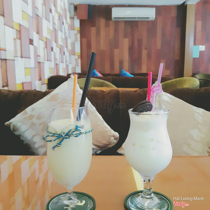 Chanh xay và sinh tố dừa