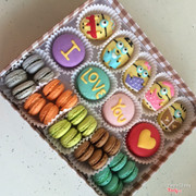 Bánh macaron rất thích hợp để làm quà tặng ^^