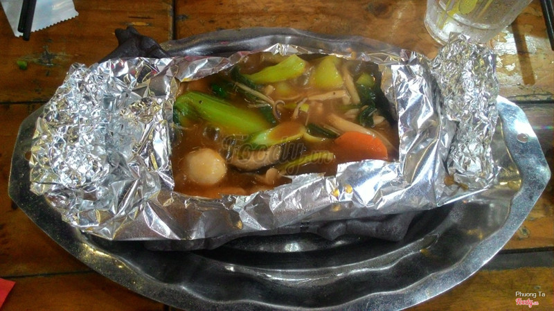 Đậu hũ nướng giấy bạc