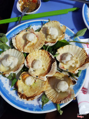 Sò điệp nướng phô mai