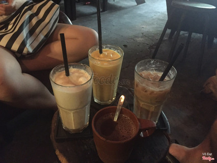 Cà phê dừa , cacao nóng