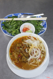 Mì bò kho có sa tế của quán tự làm, ăn rất ngon.