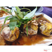 Trứng lộn xào me