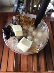 trà sữa full topping