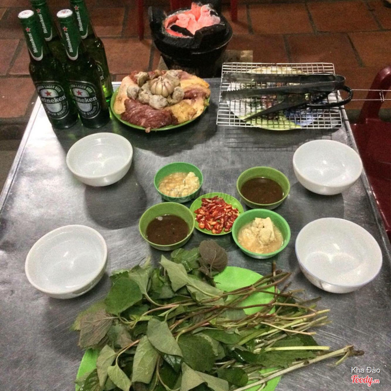 Bò nướng thập cẩm, ăn món nướng xong mới lên lẩu