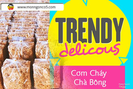 Cơm Cháy Chà Bông truyền thống | Thương hiệu 10 Năm nghề Cơm cháy Gia truyền