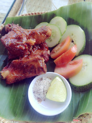 BBQ pork ..sườn non nướng mật ong