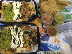 Carne Asada Steak Nacho's 170,000₫; Ground Beef Nacho's 170,000₫; 2 pack of Chips & Salsa / Guacamole 140,000₫