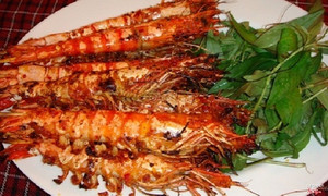Tôm rang muối Hong Kong