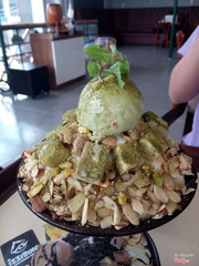 Matcha bingsu