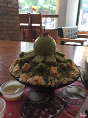 bingsu trà xanh