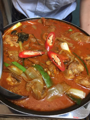 Món lẩu kim chi sườn heo,rất ngon,