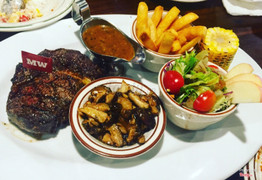 beefsteak sốt nấm