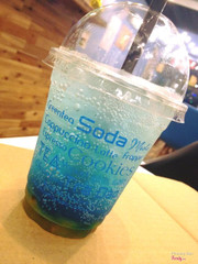 Soda blue curacao