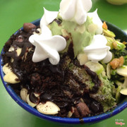 Bingsu thập cẩm: chocolate - matcha