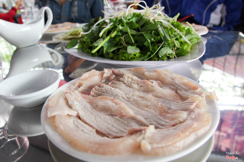 bánh tráng thịt heo
