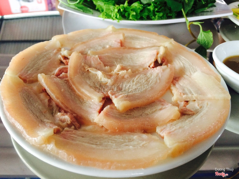bánh tráng thịt heo