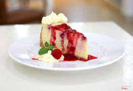 Delicious Raspberry Cheesecake