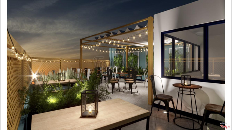 Tầng thượng lãng mạn ngắm cảnh Long Xuyên