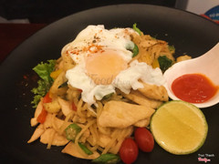 Mie goreng of heart infliction with eat at Bali