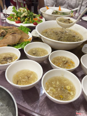 Soup gà nấm