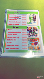 Menu mới 