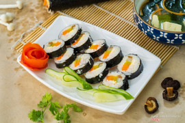 Gimbap tròn vị