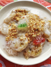 Chè chuối nướng