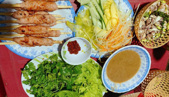 Bún Thịt Nướng, Nem Lụi - Ngọc