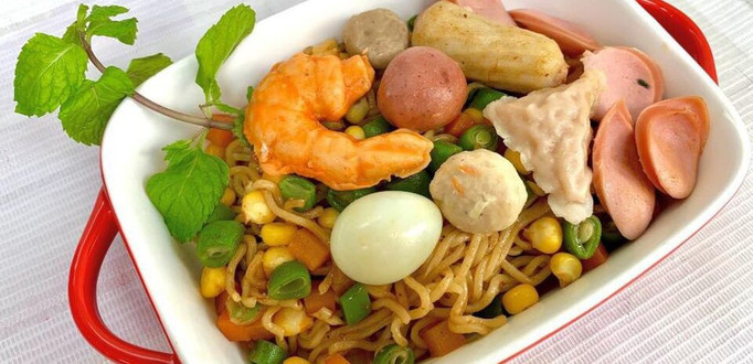 Mì Trộn Indomie Thu Béo - Đào Tấn