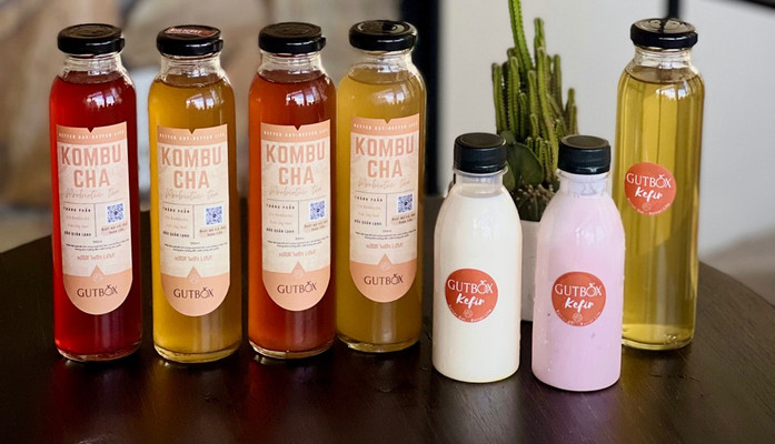 Gutbox - Kombucha & Kefir - Tên Lửa