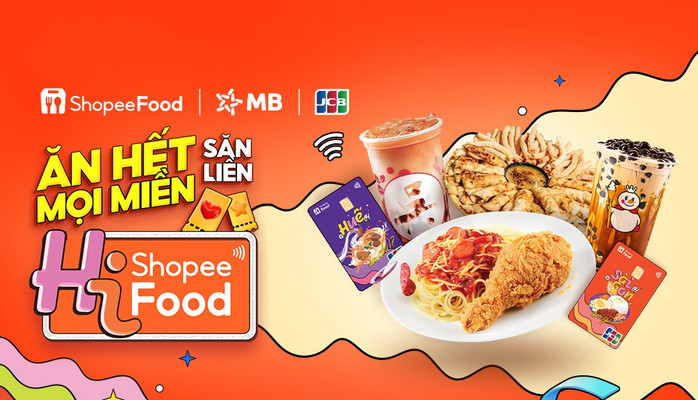 Thẻ MB BANK Hi ShopeeFood - Huế