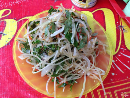 Da heo, mít trộn không bao giờ vơi khách