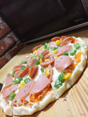 Piza xúc xích