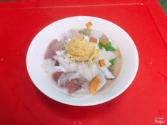 Chè dừa sầu riêng