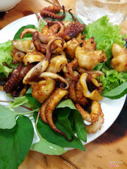 bạch tuộc nướng