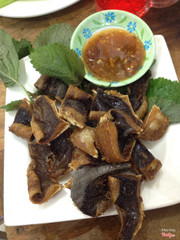 Cá đuối chiên giòn