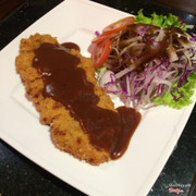 Tonkatsu + rice giòn và thơm 