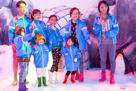 hình tết mậu tuất Snow Town