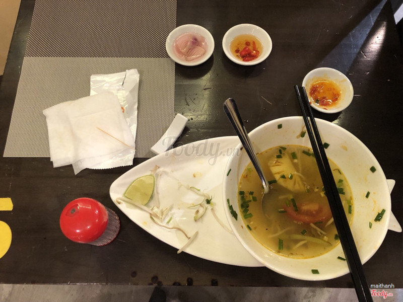 Bún chả cá 38k