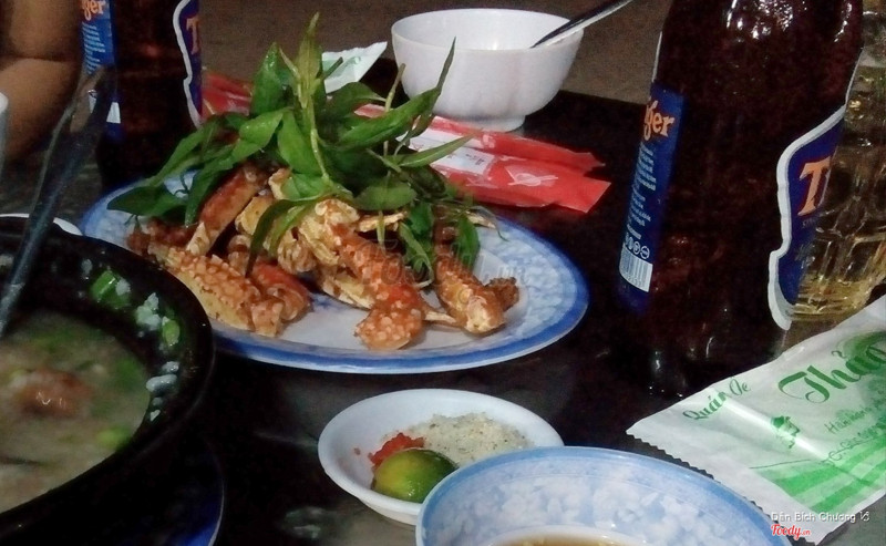 càng ghẹ rang muối